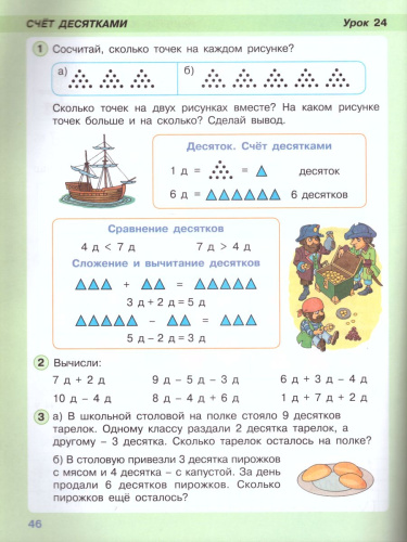 Математика 1 класс. Учебник. Часть 3. ФГОС