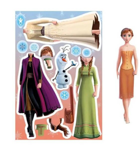 Магнитная игра Холодное сердце 2 с маркировкой Disney (дизайн 2)