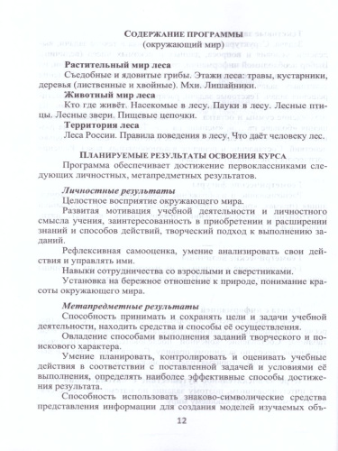 Путешествие с математикой 1 класс