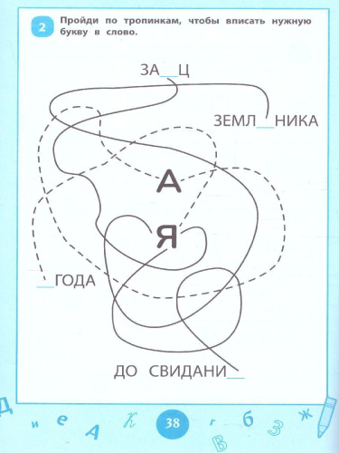Русский язык 1-2 классы. Словарные слова.Визуальный тренажер