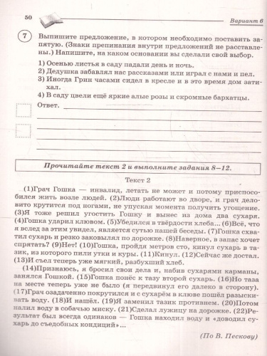ВПР Русский язык 5 класс. Повторяем и тренируемся. 15 вариантов