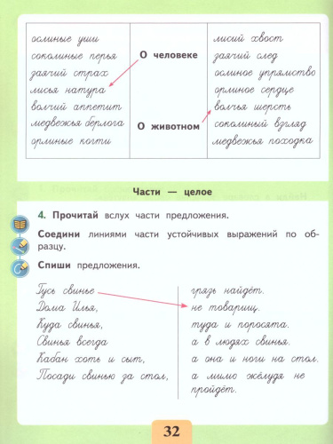 Письмо. Понимаю и различаю текст, предложение, слово. Тетрадь-помощница