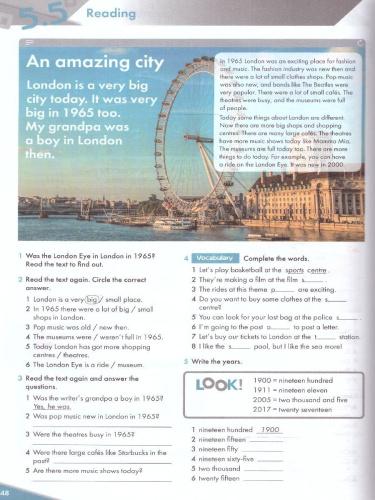 Английский язык 5 класс. Рабочая тетрадь. К новому учебному пособию