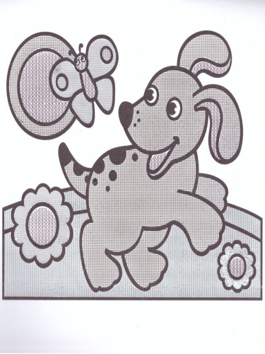 Водная раскраска Попугай в джунглях