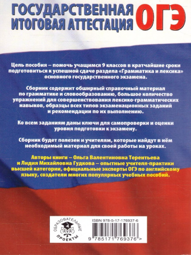 Английский язык ОГЭ 9 класс. Грамматика и лексика