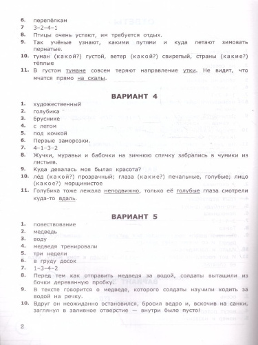 ВПР Литературное чтение 3 класс. Итоговая аттестация