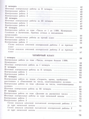 Математика 1-4 класс. Контрольные работы. УМК "Школа России" (ФП2022)