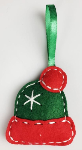 Набор для творчества. Мягкая игрушка из фетра "Шапка, варежка, сапожок" (Десятое королевство)