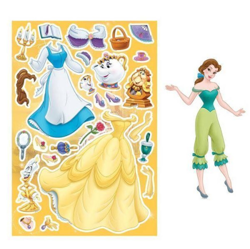 Магнитная игра Принцесса Disney с маркировкой Disney (дизайн 2)