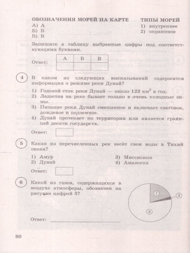 ВПР География 6 класс. Типовые задания. 15 вариантов. ФИОКО СТАТГРАД. ФГОС НОВЫЙ
