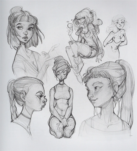 LOISH: Рисуем шаг за шагом