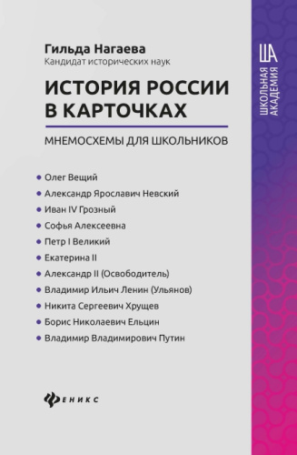 История России в карточках. Мнемосхемы для школьников