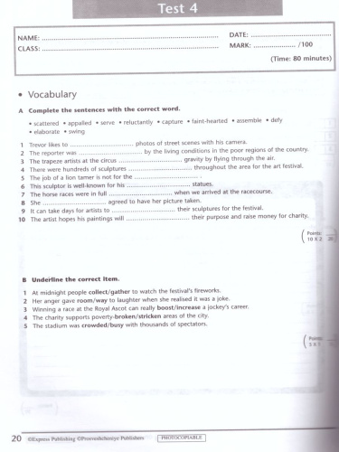 Английский язык 9 класс. Звездный английский Starlight. Контрольные задания. ФГОС