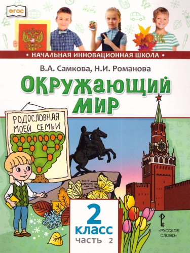 Окружающий мир 2 класс. Учебник в 2-х частях. Часть 2