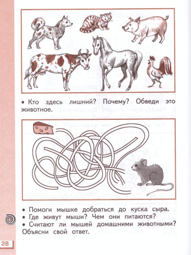 Окружающий мир 1 класс. Рабочая тетрадь. В 2-х частях. Часть 2. ФГОС