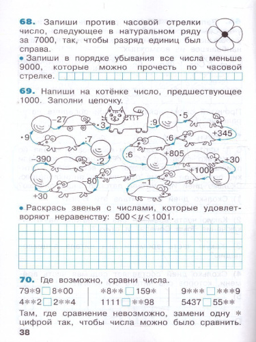 Математика 3 класс. Рабочая тетрадь часть 3. ФГОС
