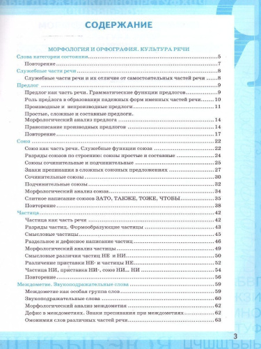 Русский язык 7 класс. Рабочая тетрадь. К учебнику М. Т. Баранова. Часть 2