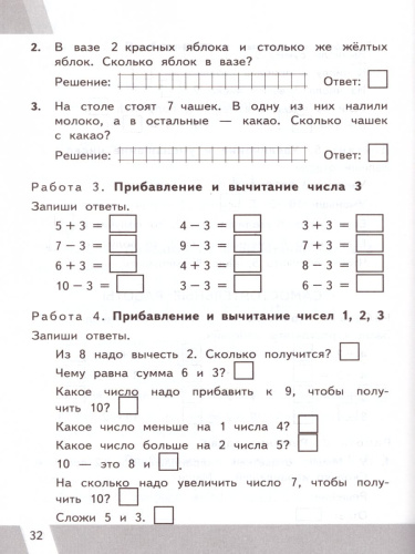 ВПР Математика 1 класс. Контрольные измерительные материалы. ФГОС