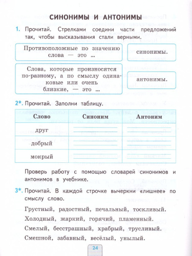 Канакина Русский язык 2 класс. Проверочные работы. ФГОС