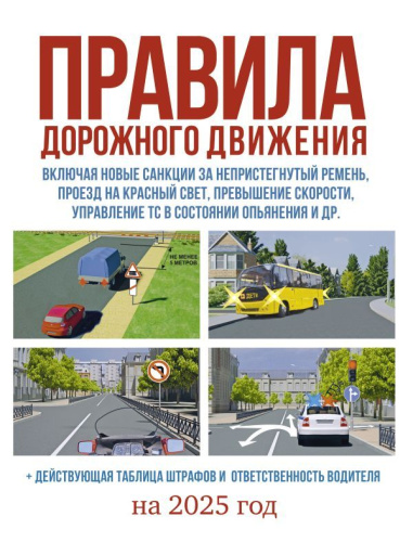 ПДД на 2025 год. Действующая таблица штрафов и ответственность водителя