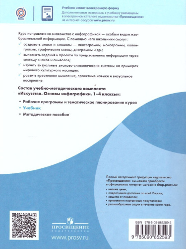Искусство 1-4 классы. Основы инфографики