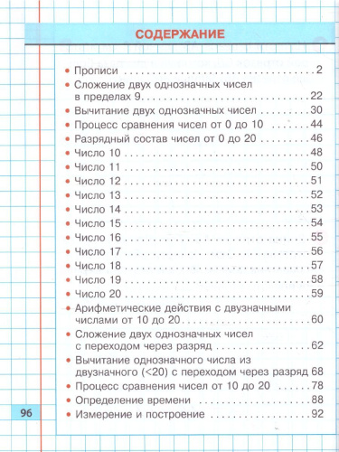 Тренажер классический. Математика 1 класс. Упражнения для занятий в школе и дома