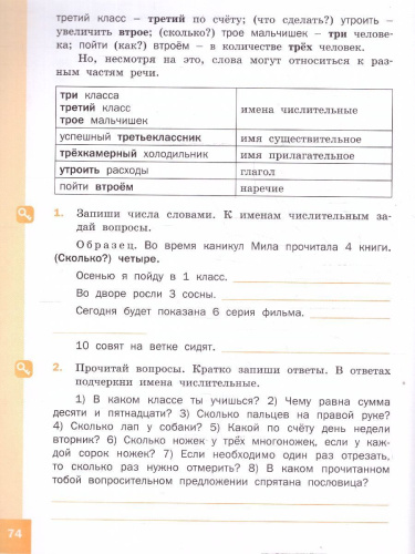 Русский язык 4 класс Тренажер-справочник