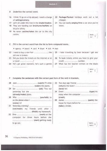 Английский в фокусе 10 класс. Spotlight. Контрольные задания