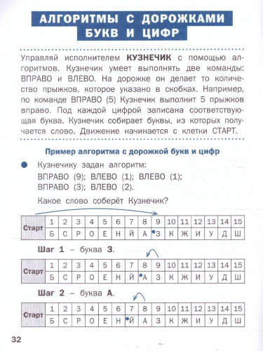Алгоритмика 1 класс Тематический тренажер