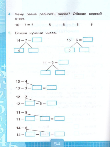 Математика 1 класс. Тесты. Часть 2. ФГОС