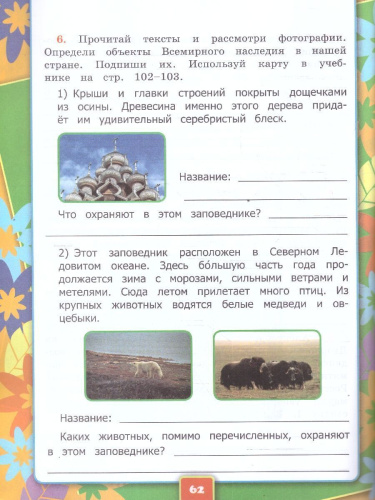 Окружающий мир 3 класс. Рабочая тетрадь. Часть 2. К новому учебнику. УМК Плешакова. ФГОС НОВЫЙ