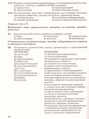 Введение в общую Биологию 9 класс. Рабочая тетрадь. Вертикаль. ФГОС
