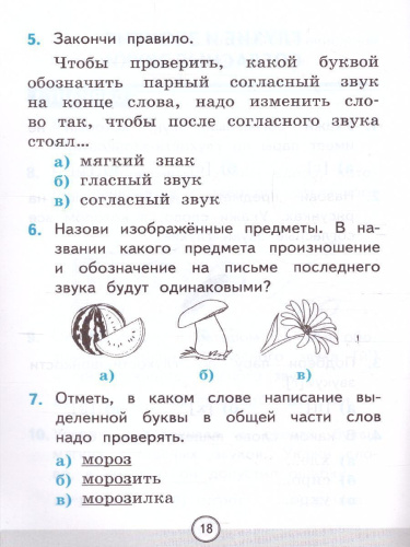 Русский язык 1 класс. Тесты к учебнику П.В. Канакиной. Часть 2. ФГОС НОВЫЙ