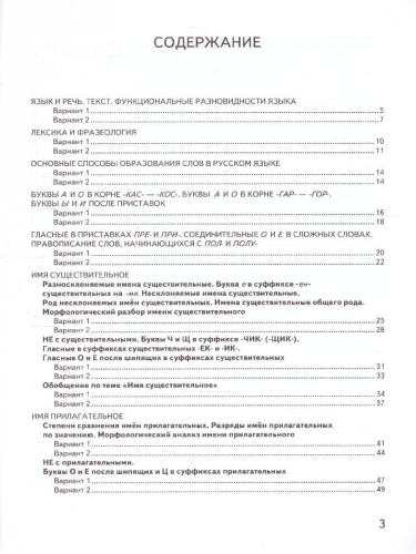 ВПР Русский язык 6 класс.Контрольные измерительные материалы