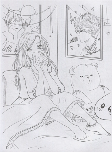 Anime Art. Доказательство любви. Книга для творчества в стиле аниме и манга