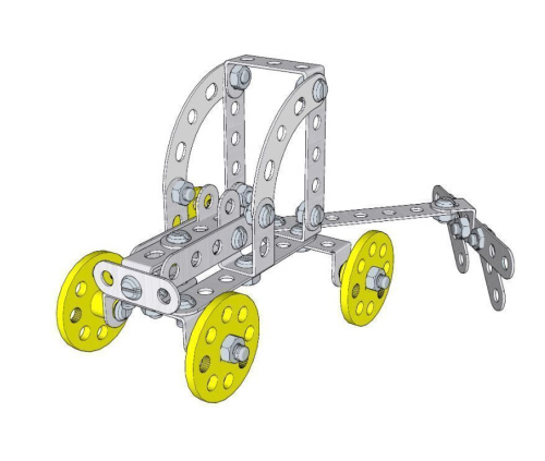 Конструктор металлический для уроков труда 5 в 1 (Десятое королевство)