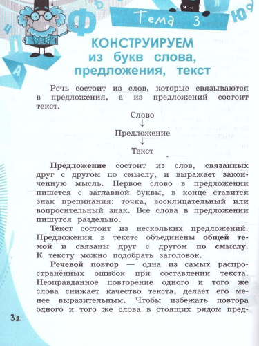 Русский язык 2 класс. Конструируем красивую речь. Игра с ассоциациями