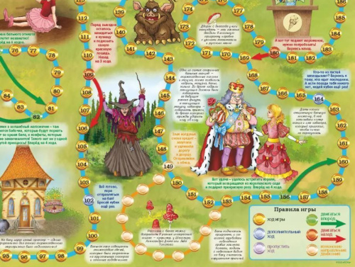 Настольная игра "Играем всей семьей". Волшебный бал принцесс
