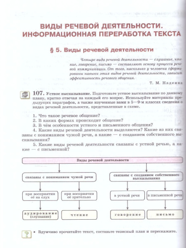 Русский язык 10 класс. Базовый и углубленный уровень. Учебник