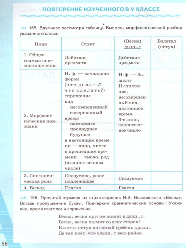 Русский язык 6 класс. Рабочая тетрадь. Часть 2. ФГОС