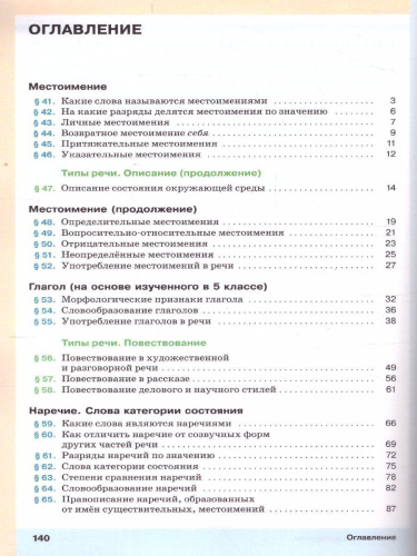 Русский язык 6 класс. Учебник в 2-х частях. Часть 2