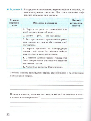 История России 6 класс. Рабочая тетрадь. Часть 1. ФГОС (к новому ФПУ)