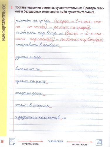 Русский язык 4 класс. Комплексный тренажер