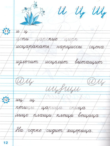 Чистописание 1 класс. Рабочая Тетрадь №1. ФГОС