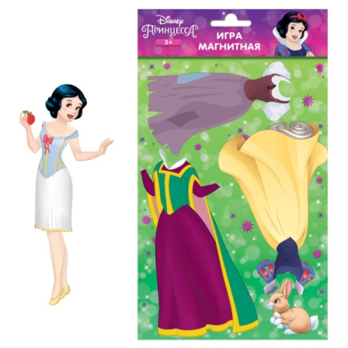 Магнитная игра Принцесса Disney Белоснежка с маркировкой Disney