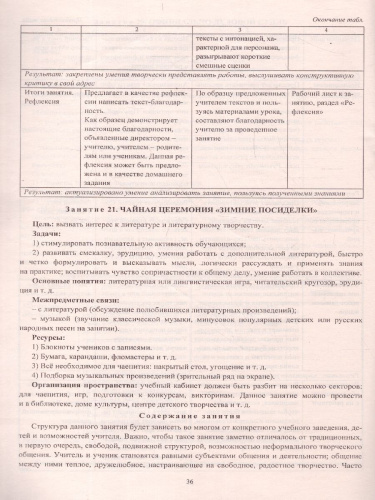 Литература 5 класс Программа внеурочной деятельности "Проба пера". Технологические карты занятий в электронном приложении