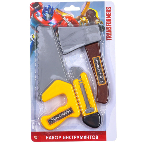 Игровой набор, Инструменты, Transformers, 3 предмета, МИКС
