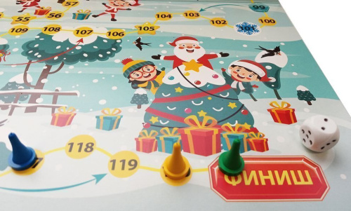 Игра настольная ходилка "Снежная" (Десятое королевство)