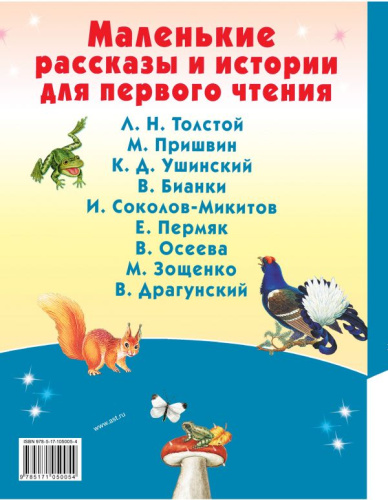 Маленькие рассказы и истории для первого чтения