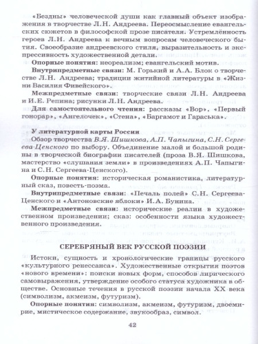 Литература 10-11 класс. Программа. Базовый и углублёный уровни. ФГОС